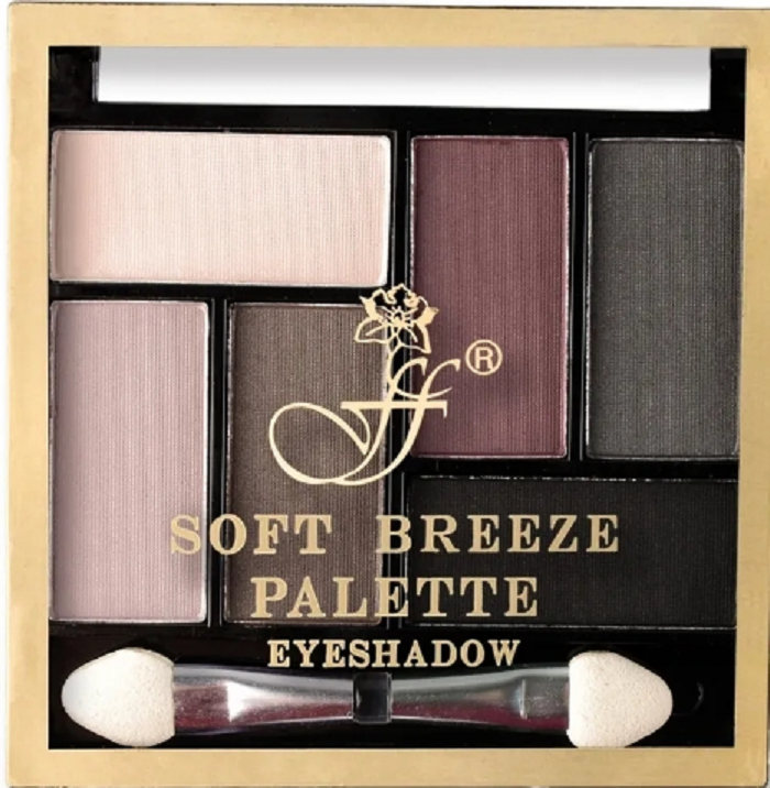 Ffleur Тени ЕР 06 для век 6-цветные  SOFT BREEZE PALETTE тон 3