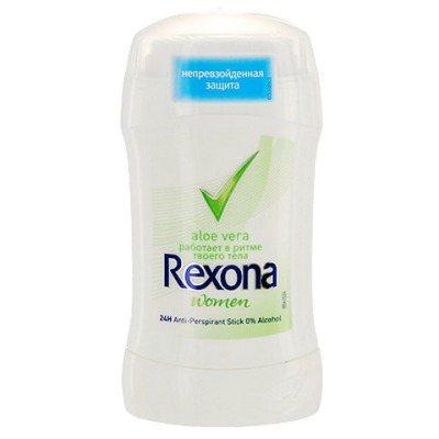 Rexona Дезодорант стик Алоэ-вера и бамбук 40г