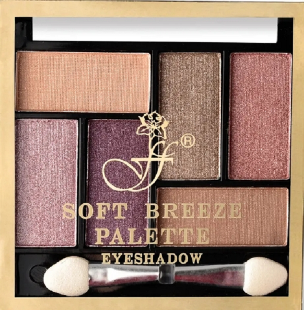 Ffleur Тени ЕР 06 для век 6-цветные  SOFT BREEZE PALETTE тон 1 